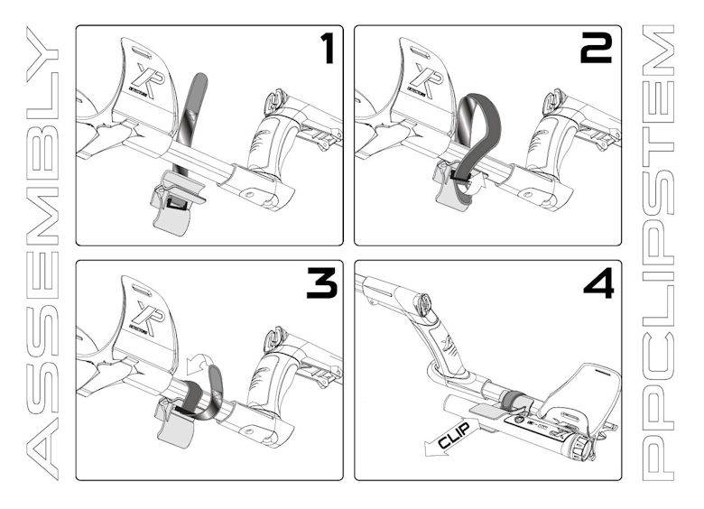 XP Pinpointer MI-4/MI-6 rod holder