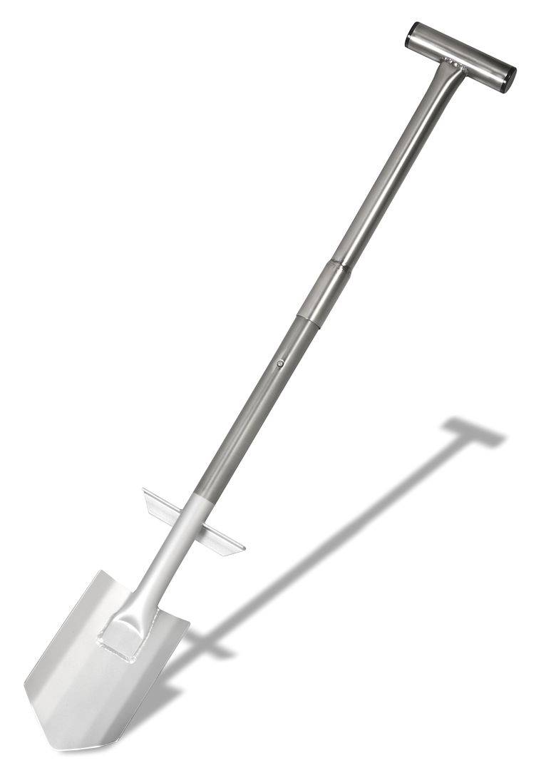 AA Premium Spaten Edelstahl XL 2-teilig 