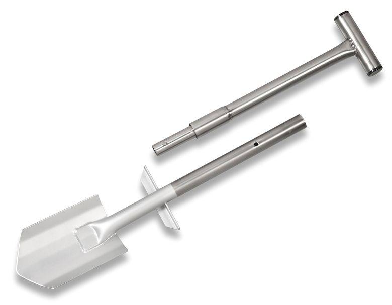 AA Premium Spaten Edelstahl XL 2-teilig 
