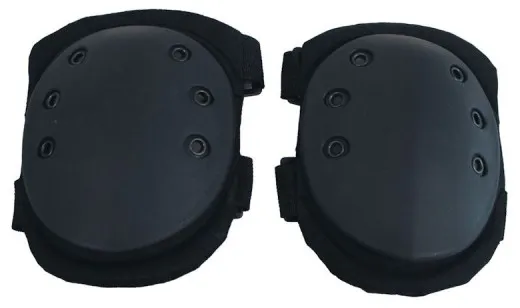 Comfort knee pads for explorers, black