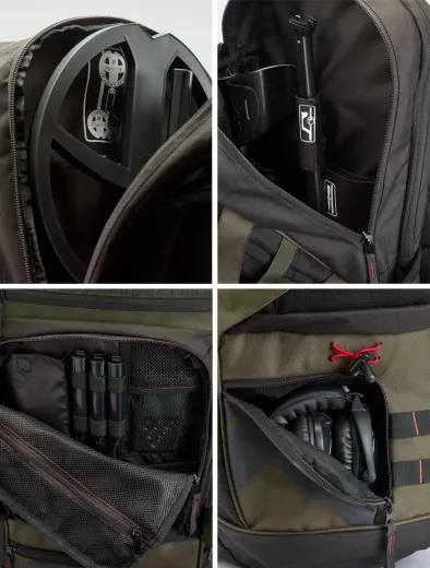 XP Profi backpack Profi 280 + Fundtaschen Set
