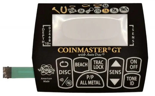 Whites Bedienpanel Coinmaster GT