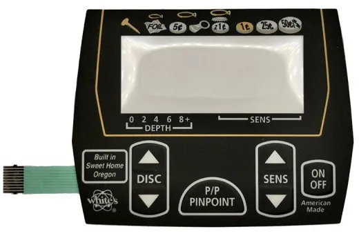 Whites Bedienpanel Coinmaster