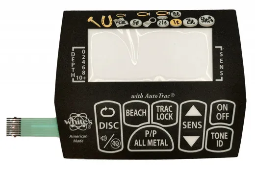 Whites Coinmaster Pro control panel