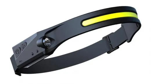 Superhelle LED Stirnlampe | Wiederaufladbar & Wasserdicht