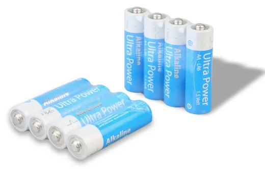 Mignon batteries 4x1.5 Volt