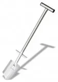 AAA Premium Spaten Edelstahl 75cm