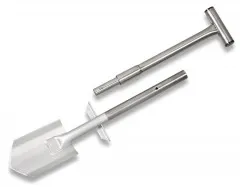 AAA Premium Spaten Edelstahl XL 2.-tlg 75cm