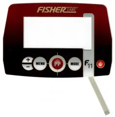 Fisher Control panel (touch pad) for F11
