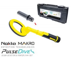 Nokta PulseDive Yellow Underwater Detector + Pinpointer