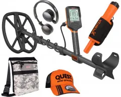 Quest Q30+ Metalldetektor mit gratis XPointer Pinpointer