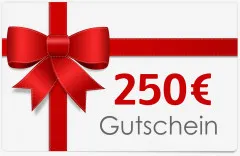 250 Euro Geschenk-Gutschein